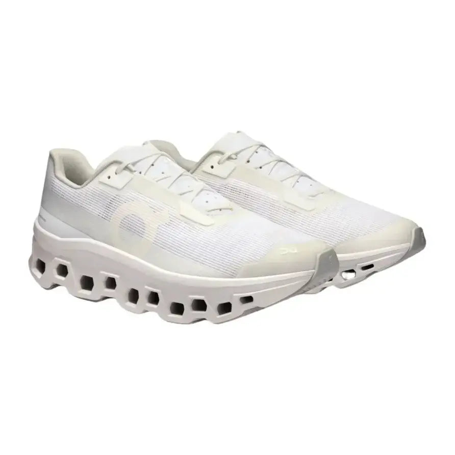 On Cloudmonster Void Men's White White
